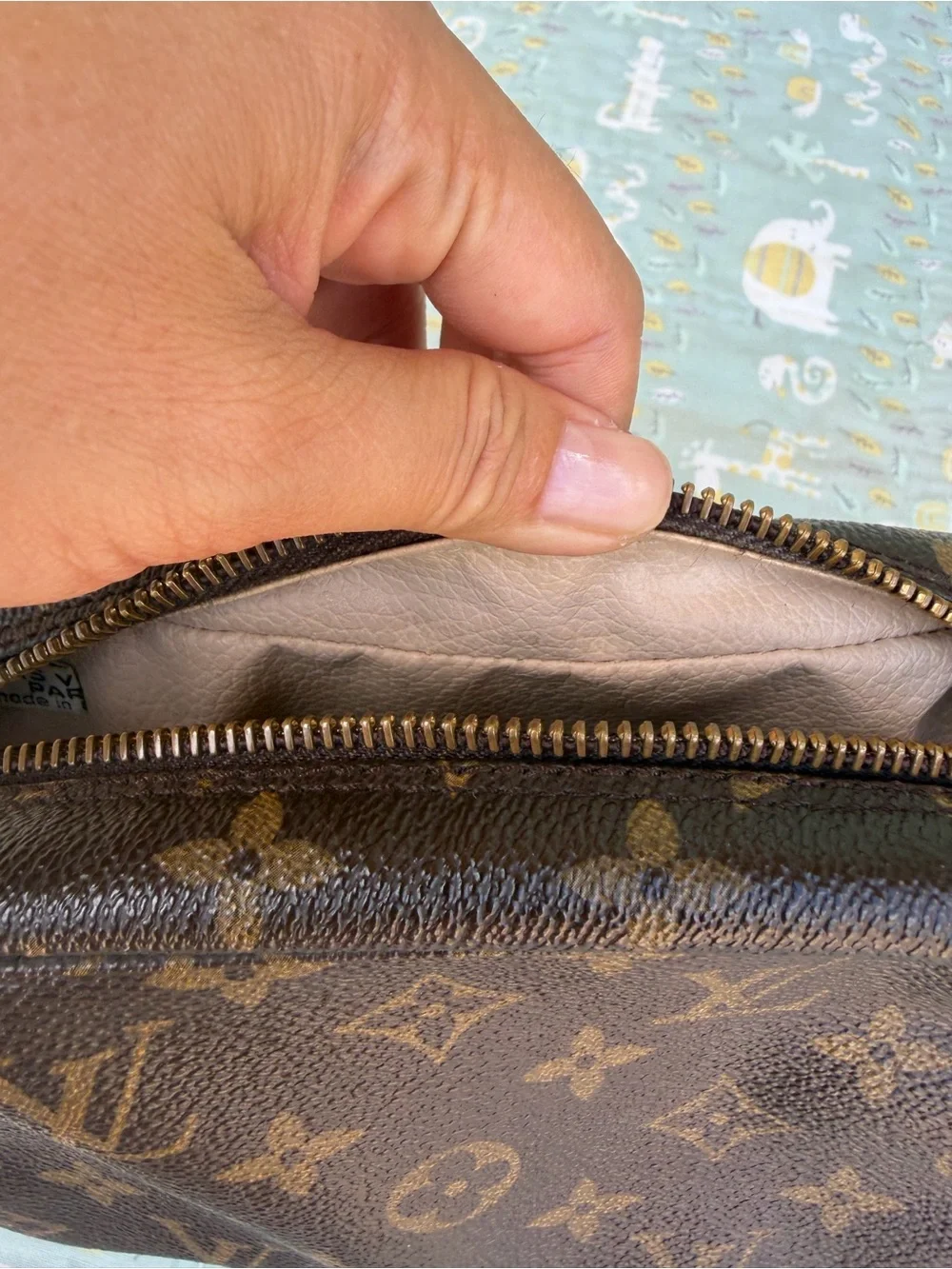 Louis Vuitton Vintage Trousse Cosmetic Pouch.